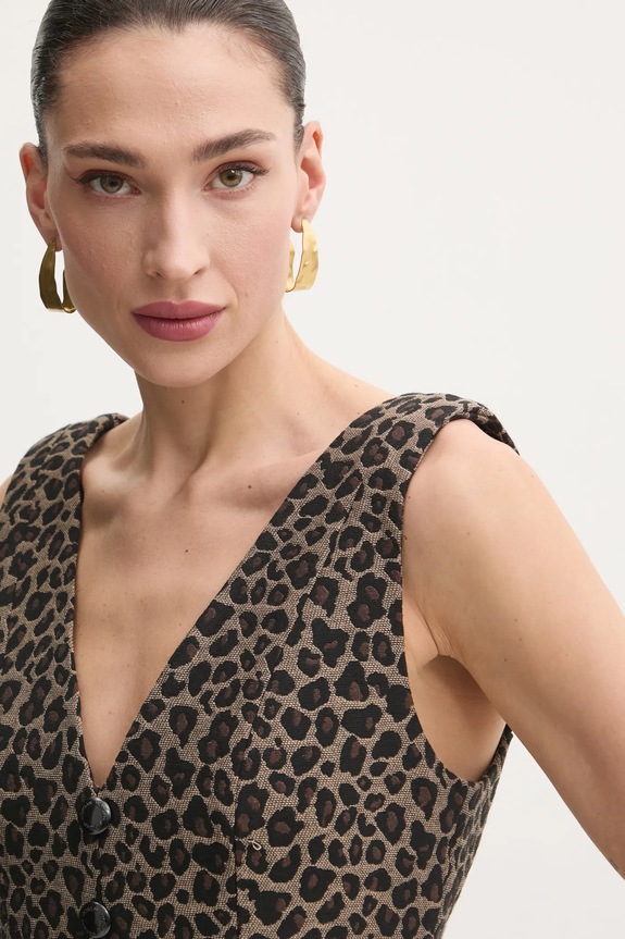 Φόρεμα Morgan RBILI.F μπεζ RBILI.F