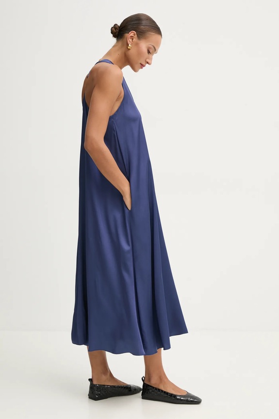 Odjeća Haljina Fracomina FS25SD3005W64101 mornarsko plava