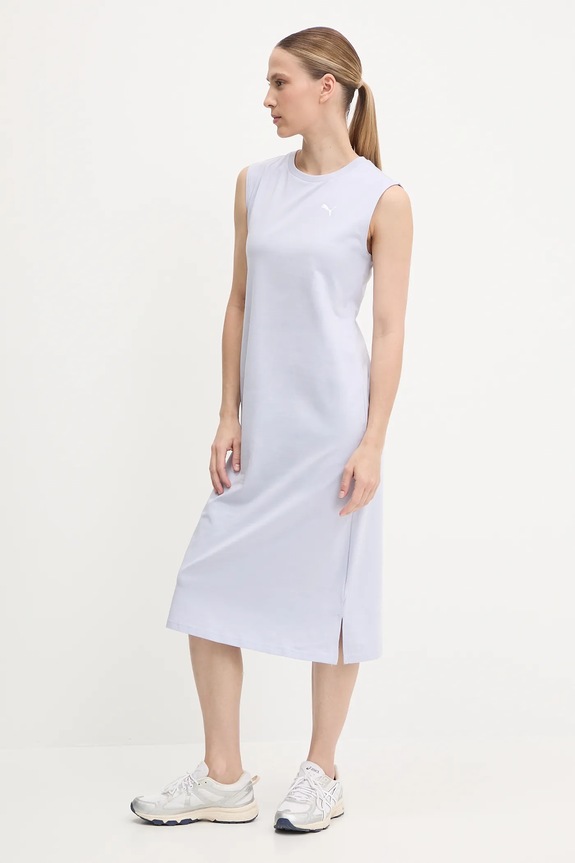 Puma vestito 685643 blu SS25