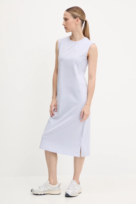 Puma vestito 685643 blu SS25