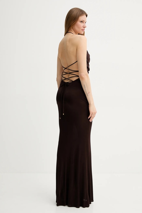 Oblečení Šaty Elisabetta Franchi ABR0652E2 hnědá