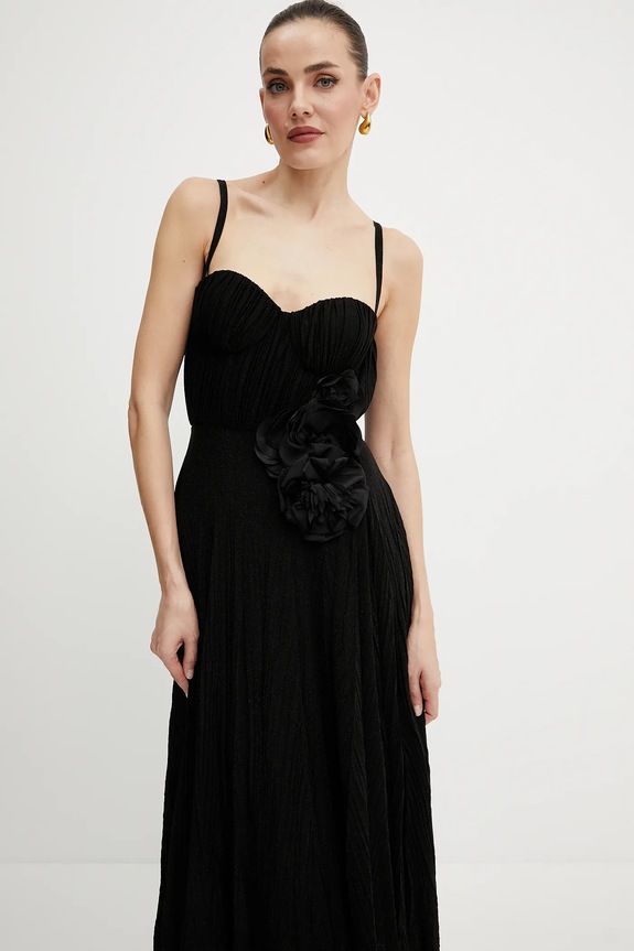 Šaty Elisabetta Franchi černá ABR2252E2