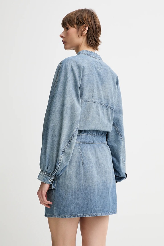 Îmbrăcăminte G-Star rochie din denim D26286.D539 albastru