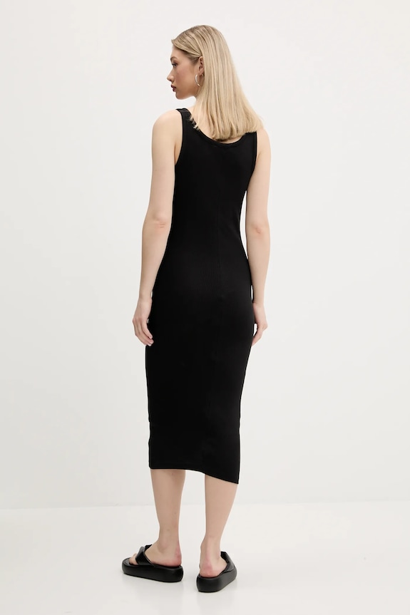 Odjeća Pamučna haljina Tommy Jeans DW0DW19477 crna