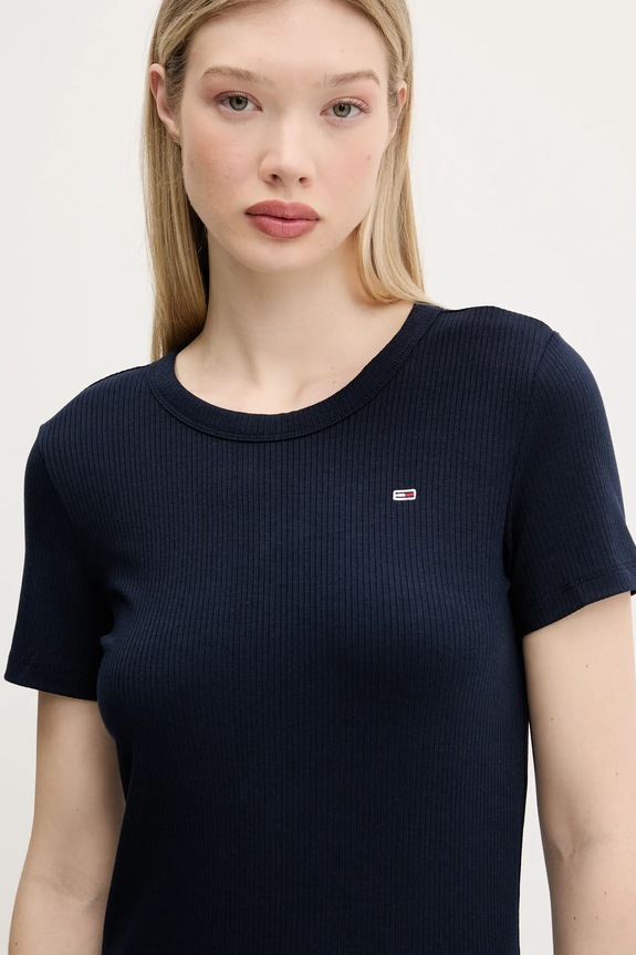 Haljina Tommy Jeans mornarsko plava DW0DW19721