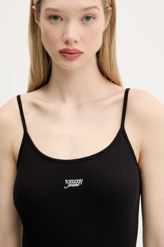 Tommy Jeans ruha fekete DW0DW20330