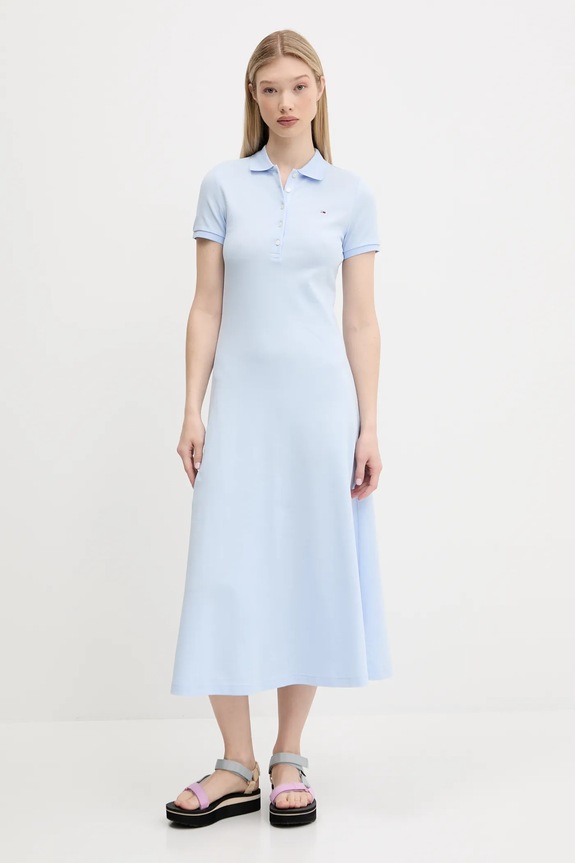 Tommy Jeans vestito DW0DW20383 blu SS25