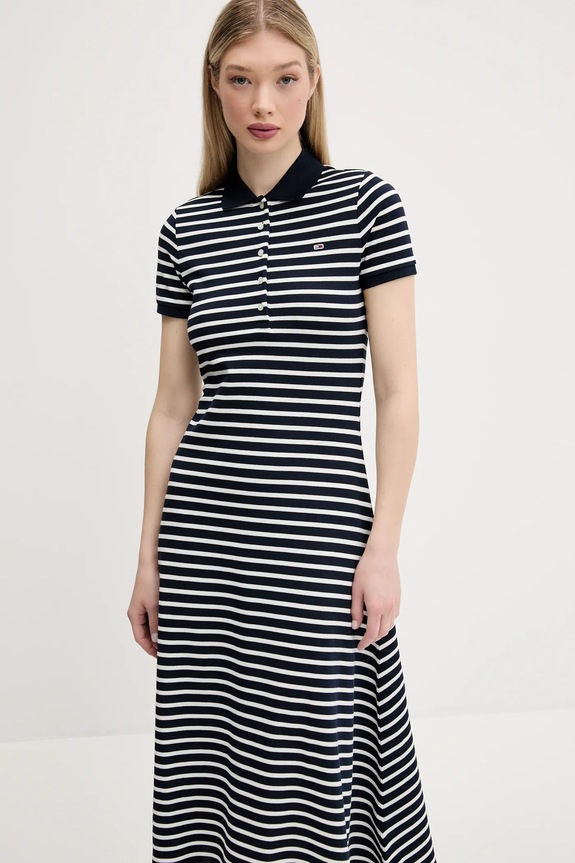 Tommy Jeans ruha sötétkék DW0DW20383