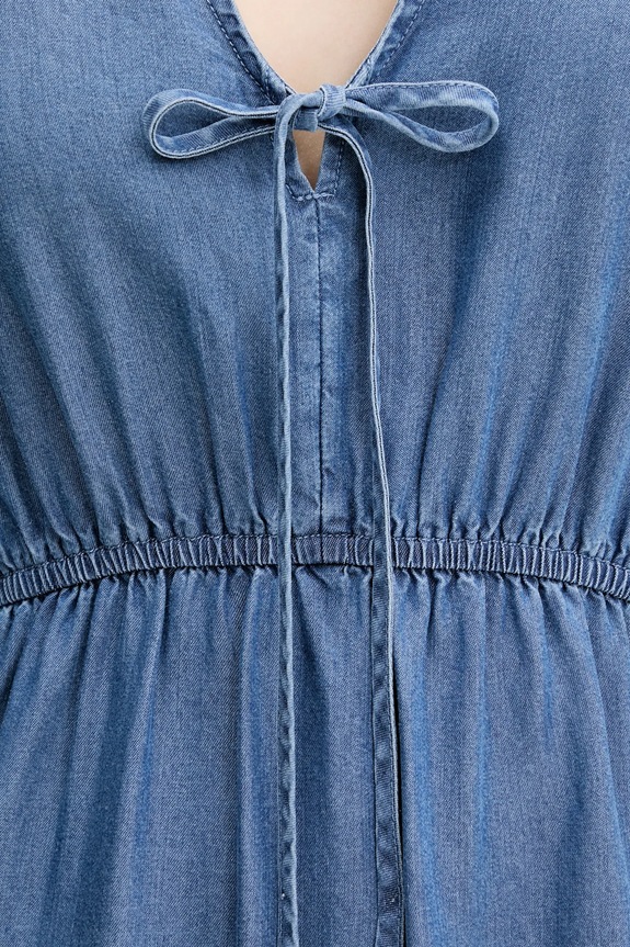 Рокля Tommy Jeans DW0DW20612 син