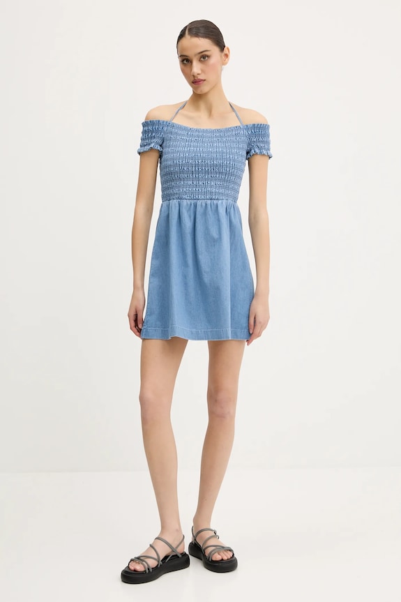 Tommy Jeans vestito di jeans DW0DW20677 blu SS25