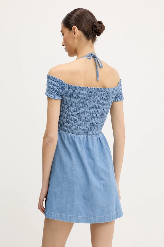 Ρούχα Φόρεμα τζιν Tommy Jeans DW0DW20677 μπλε