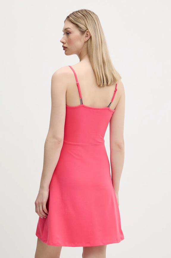 Ρούχα Φόρεμα Tommy Jeans DW0DW21354 ροζ