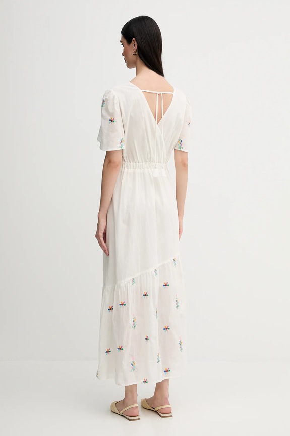 Ρούχα Βαμβακερό φόρεμα La Petite Française RACHELE PFRACHELE μπεζ