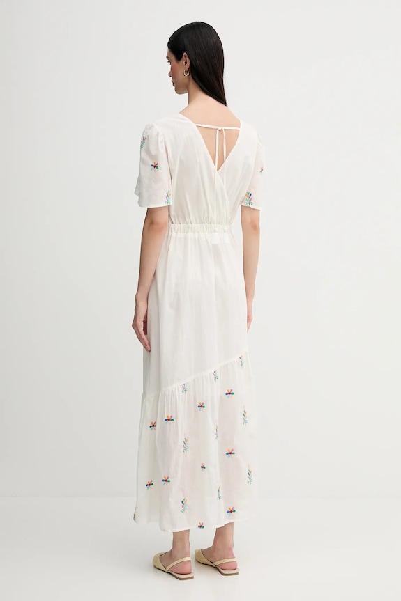 Ρούχα Βαμβακερό φόρεμα La Petite Française RACHELE PFRACHELE μπεζ