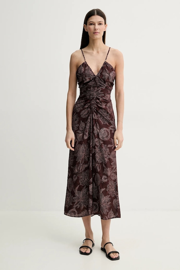 Sessun vestito 25205008 marrone SS25