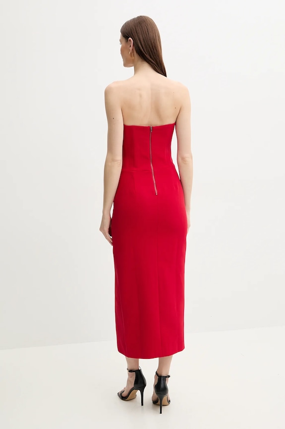 Bardot rochie NIKKI 59728DB rosu SS25