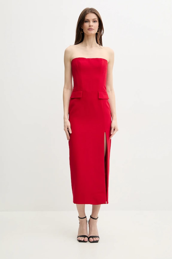 Îmbrăcăminte Bardot rochie NIKKI 59728DB rosu