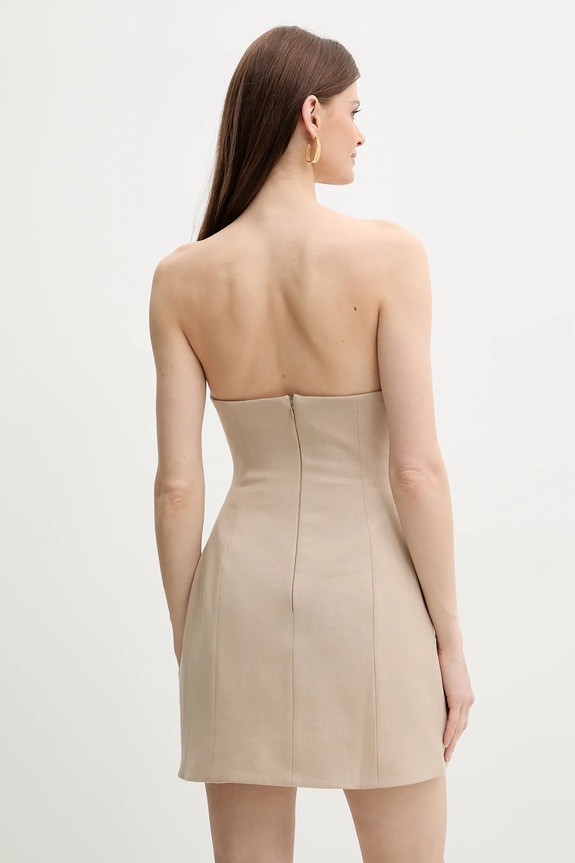 Odzież Bardot sukienka MADELINE 59806DB beżowy