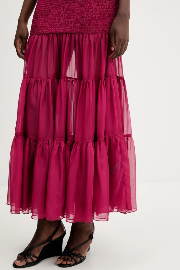 Bardot ruha AZURA 59882DB burgundia