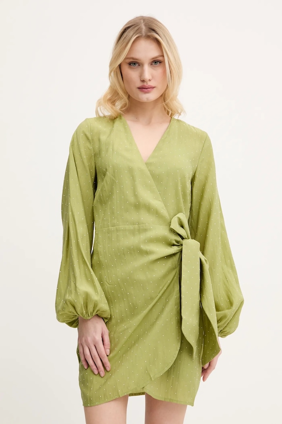 Haljina Never Fully Dressed NFDDR1716 zelena SS25