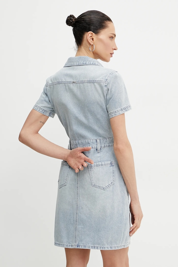 Ρούχα Φόρεμα τζιν Morgan ROGLA μπλε