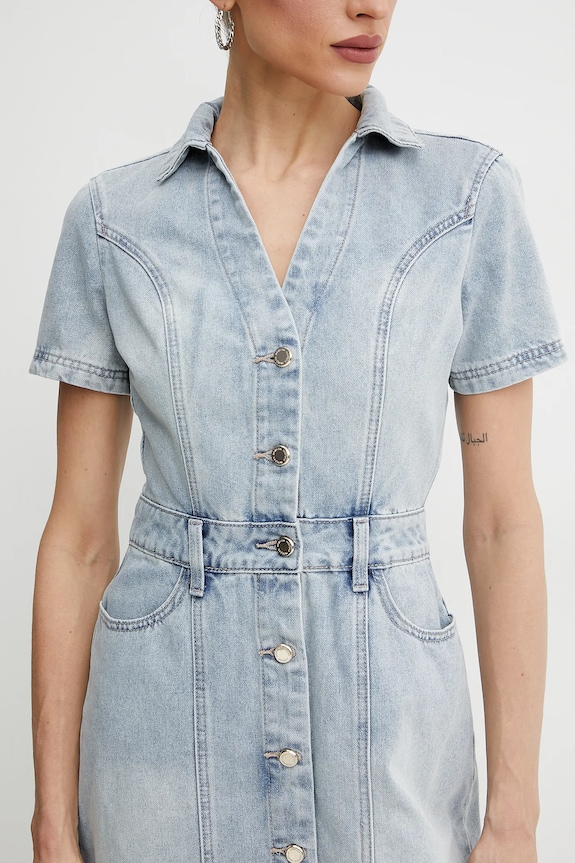 Φόρεμα τζιν Morgan ROGLA μπλε