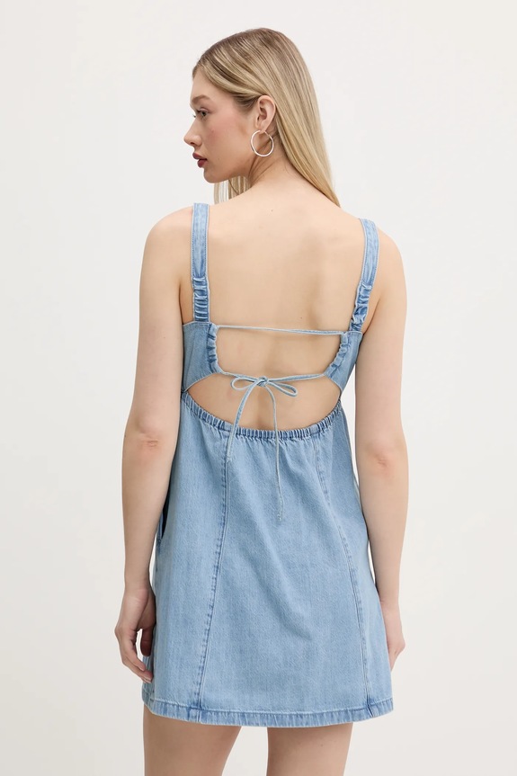 Oblečenie Rifľové šaty Hollister Co. KI359.5033.281 modrá