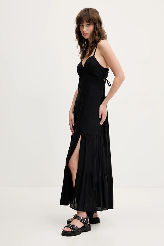 Hollister Co. sukienka KI359.5037.900 czarny SS25