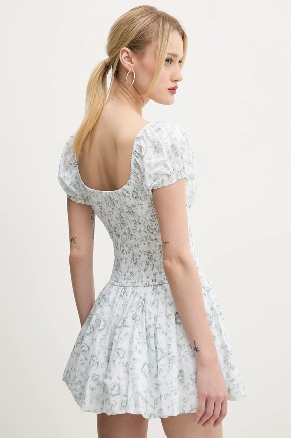 Îmbrăcăminte Hollister Co. rochie din bumbac KI359.5085.108 alb