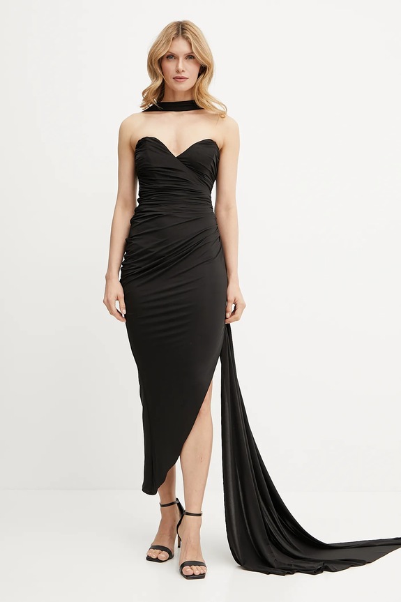 Φόρεμα Marciano by Guess ALVA 5GGK38.6259A μαύρο SS25