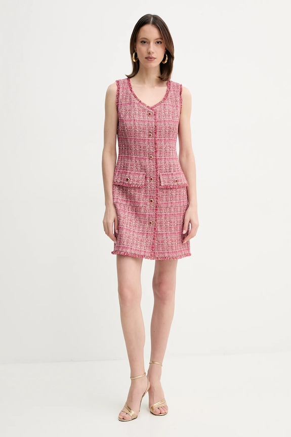 Marciano by Guess sukienka CLAUDIA 5GGK17.7302A różowy SS25