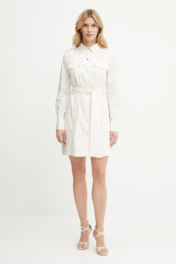 Marciano by Guess sukienka PAT 5GGK42.7315A beżowy SS25