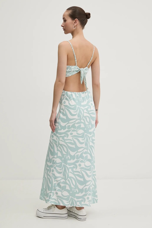 Abercrombie & Fitch rochie KI159.5551.208 turcoaz SS25