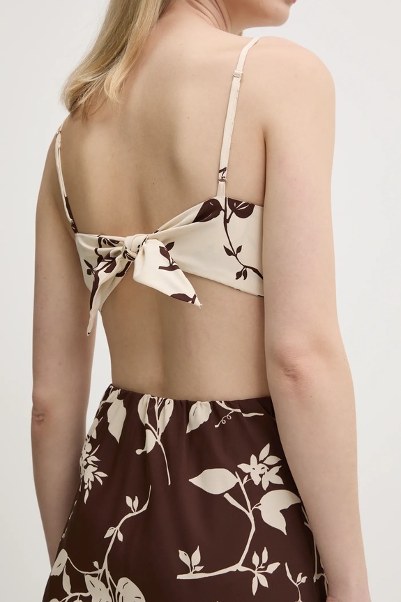 Obleka Abercrombie & Fitch KI159.5551.404 rjava