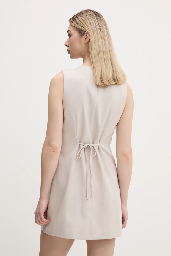 Ρούχα Φόρεμα Abercrombie & Fitch KI159.5575.410 μπεζ