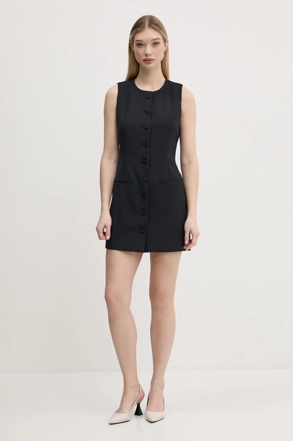 Φόρεμα Abercrombie & Fitch KI159.5575.900 μαύρο SS25