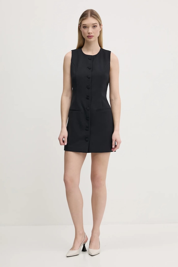 Φόρεμα Abercrombie & Fitch KI159.5575.900 μαύρο SS25