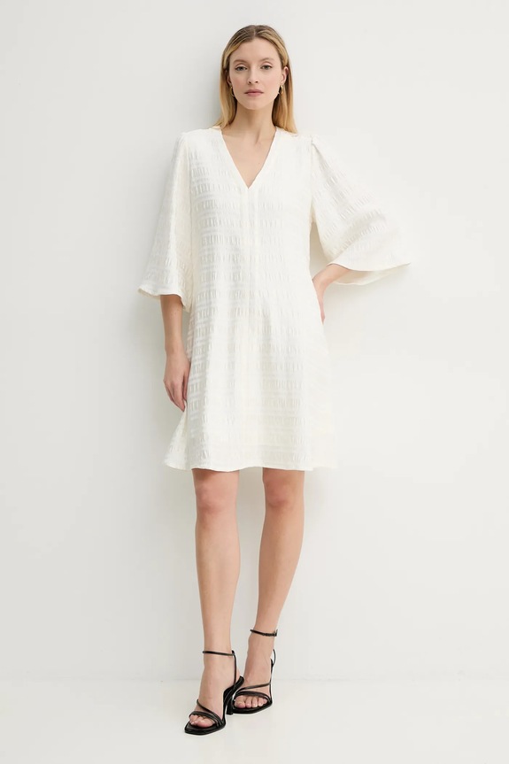 Šaty Bruuns Bazaar BBW4580 béžová SS25