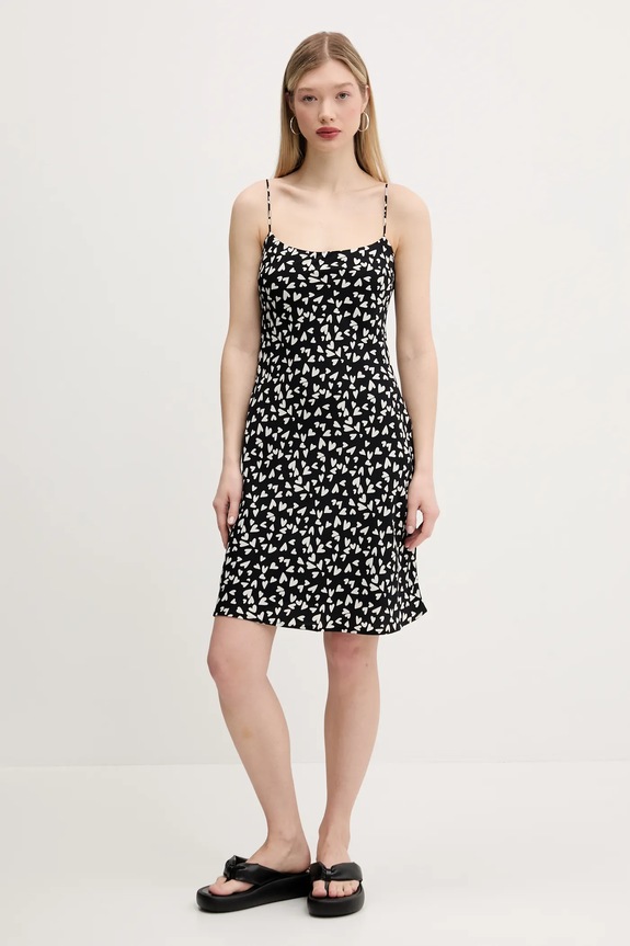 Abercrombie & Fitch rochie KI159.5461.979 negru SS25