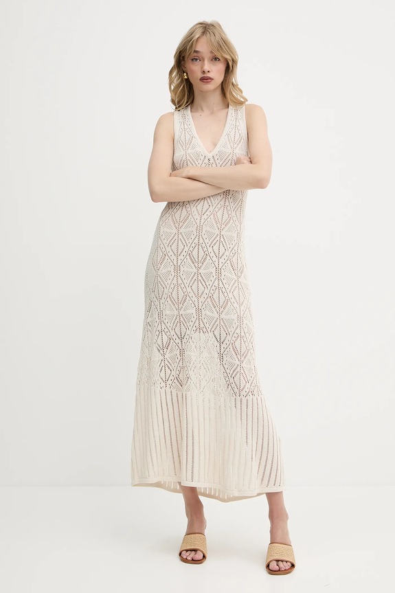 Abbigliamento Liu Jo vestito WA5223.MS007 beige