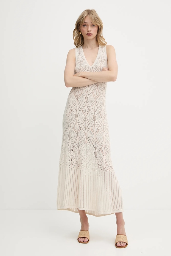 Abbigliamento Liu Jo vestito WA5223.MS007 beige