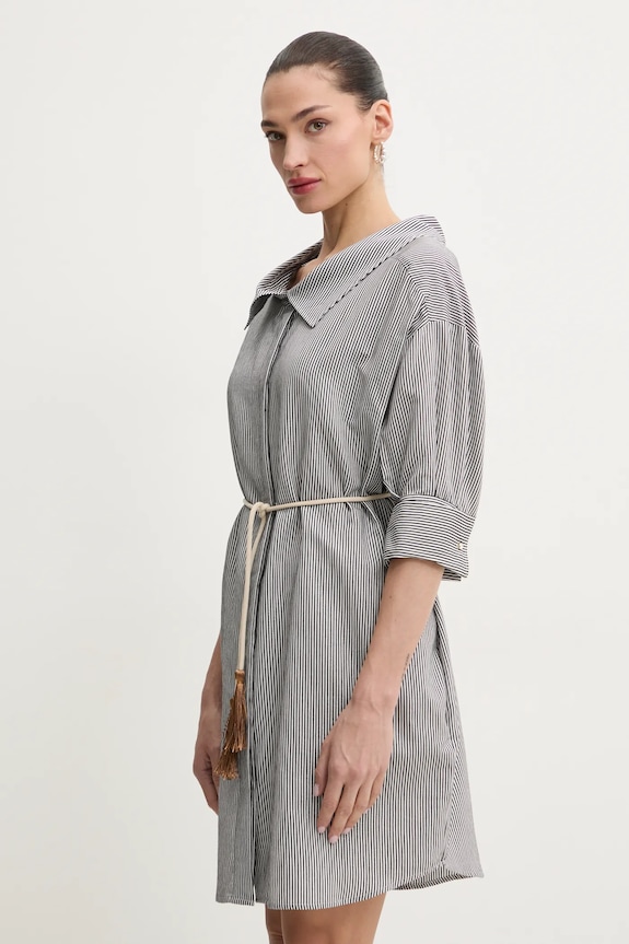 Obleka Liu Jo Oversize črna WA5397.T6049