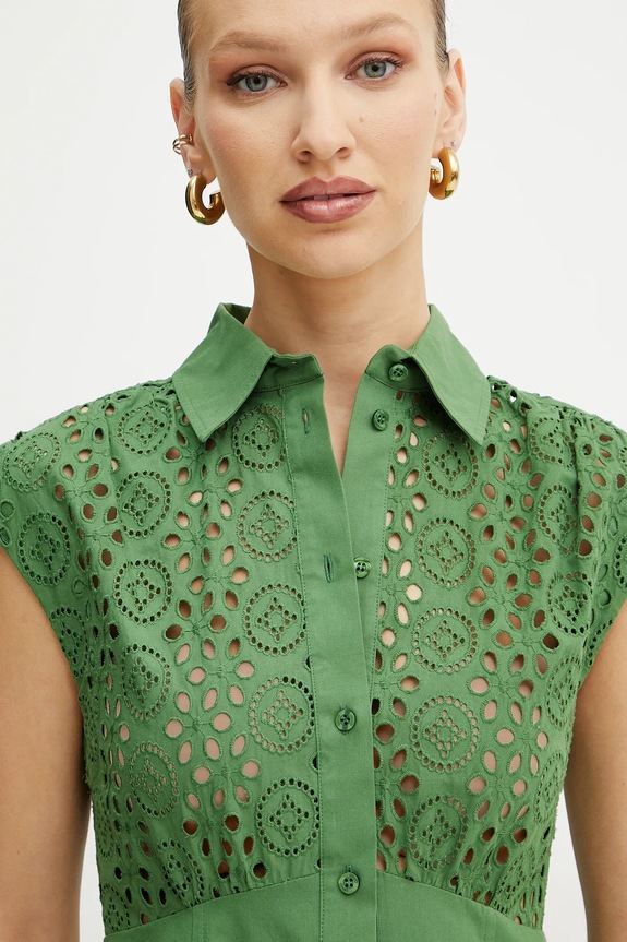 Liu Jo pamut ruha zöld WA5402.T2182