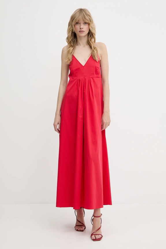 Haljina Liu Jo Planet friendly crvena VA5069.TS330