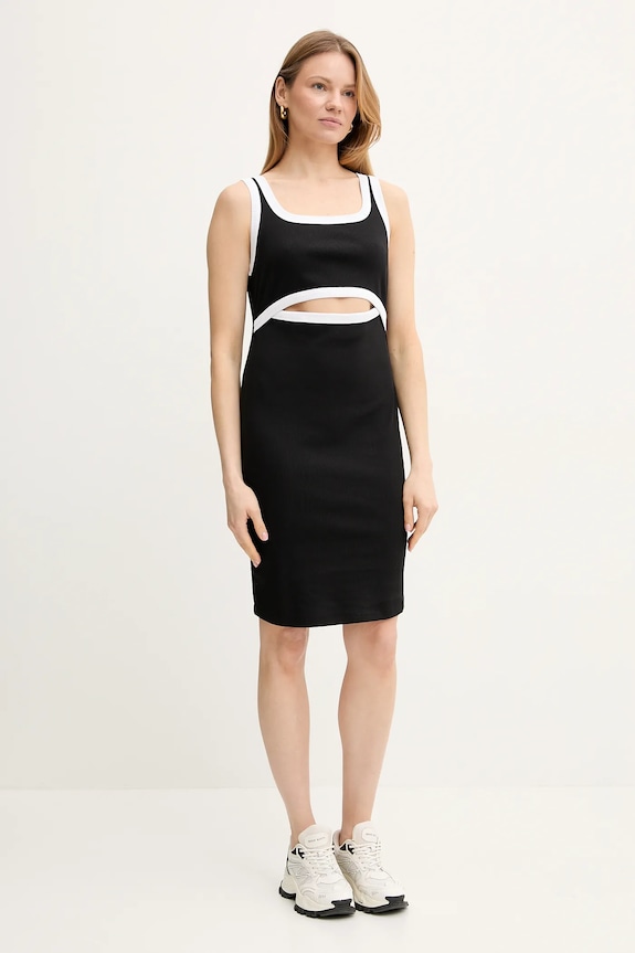 Рокля Liu Jo еластичен черен VA5180.J4822