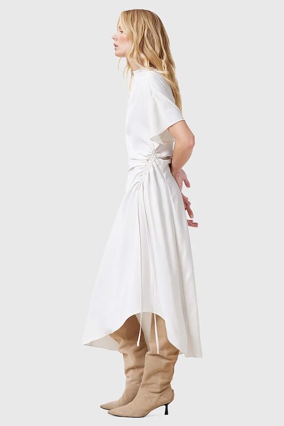 Šaty AllSaints ROSIE bílá W043DC