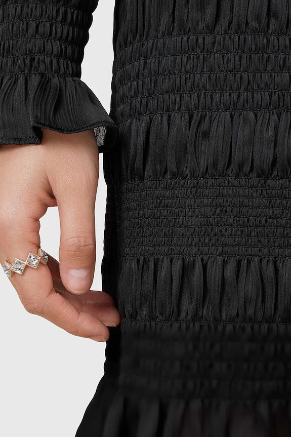 Oblečenie Šaty AllSaints MEG W062DC čierna