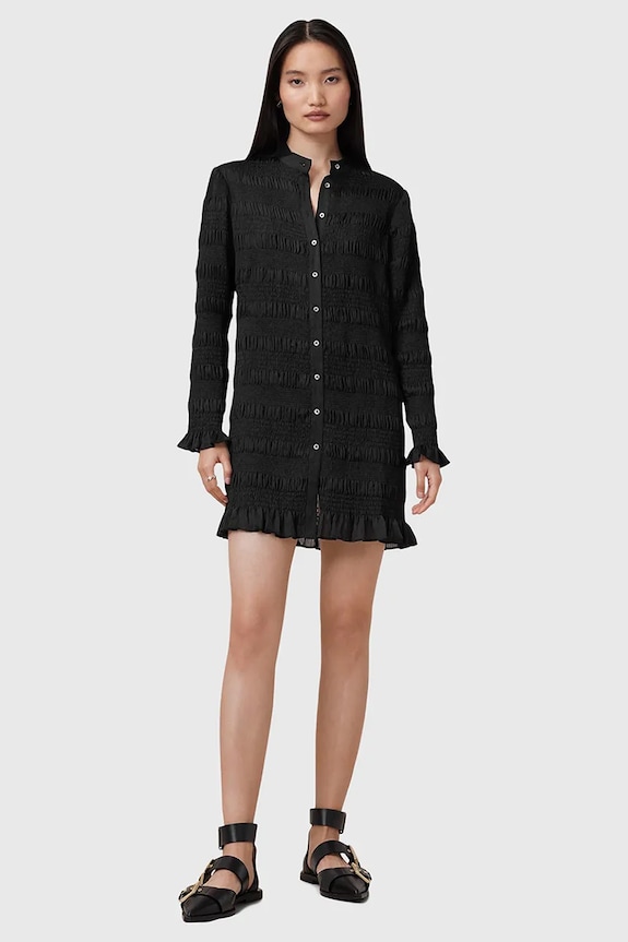 Šaty AllSaints MEG W062DC