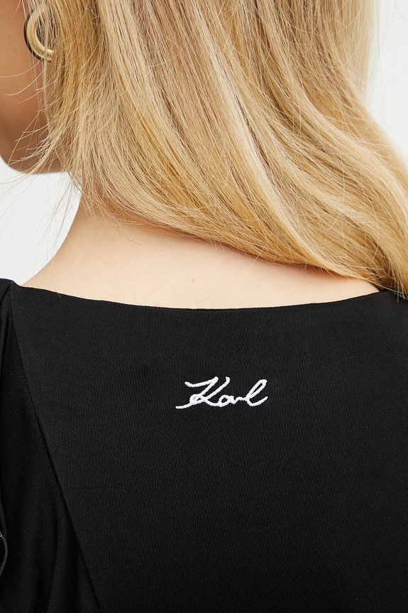 Karl Lagerfeld vestito A2W13037 nero