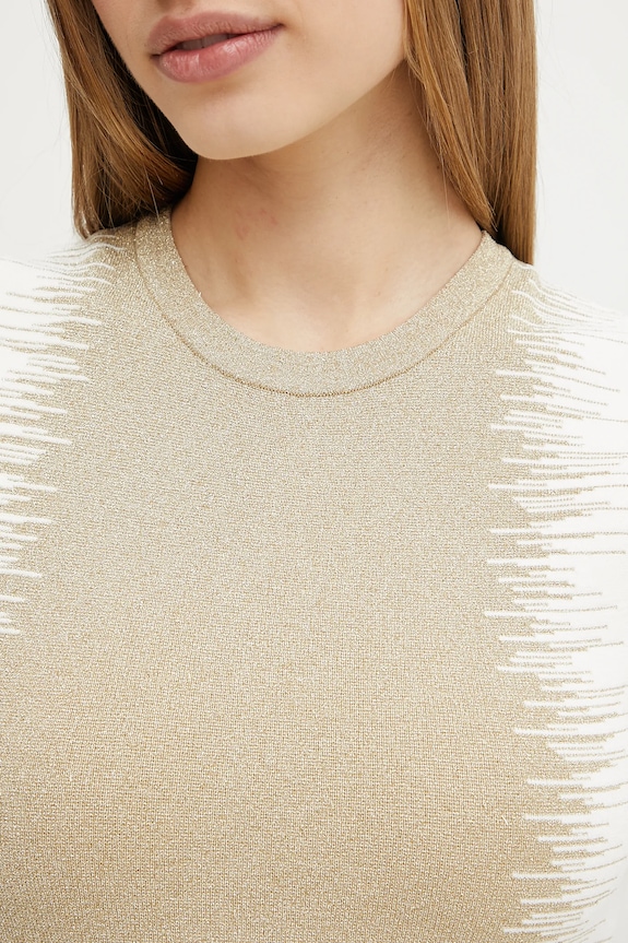 Φόρεμα Herve Leger Ruby CBI8498804 χρυσαφί